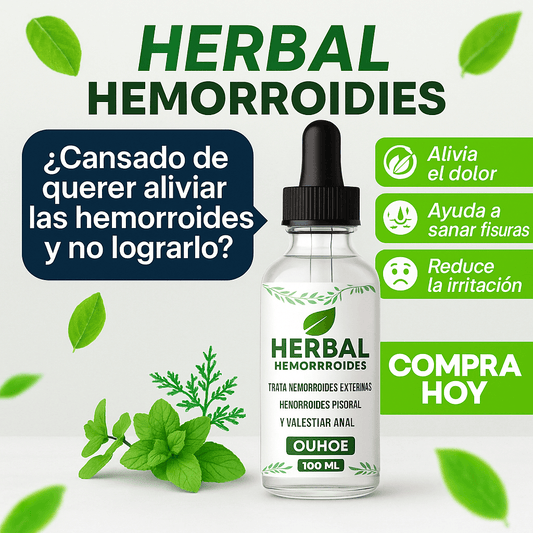 HERBAL HEMORROIDES 100ML (Nueva Fórmula)